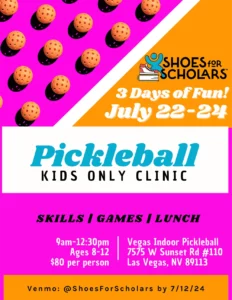 Pickleball Kids Only Clinic